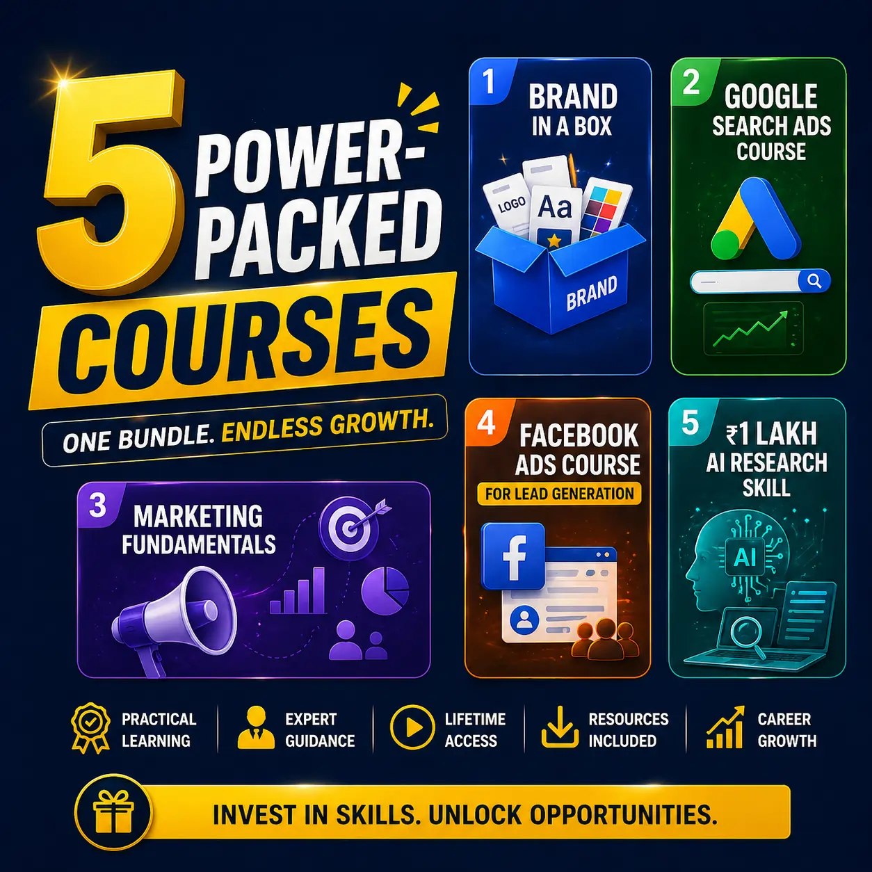 5 in 1 Course Bundle